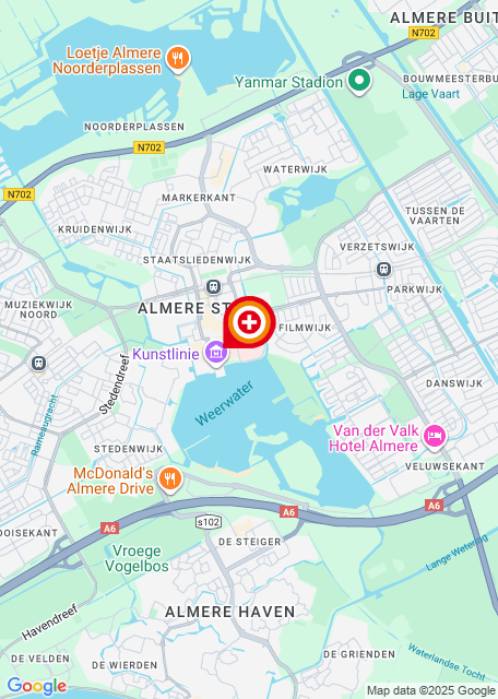 Google maps afbeelding voor Spoedpost Almere
