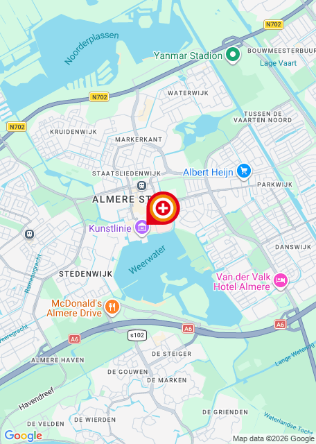 Google maps afbeelding voor Spoedpost Almere