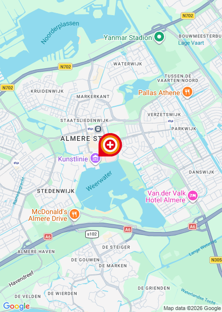 Google maps afbeelding voor Spoedpost Almere